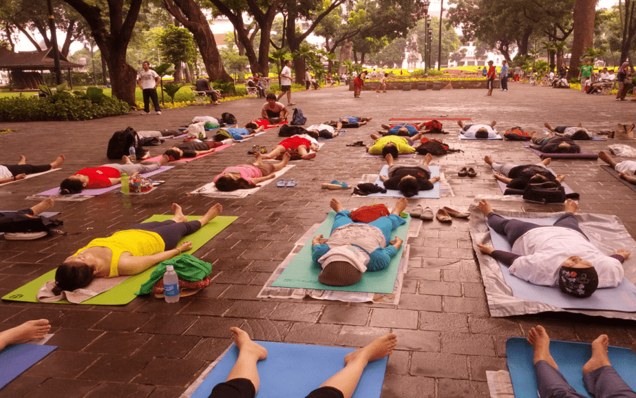 Shavasana Disco: Where Music and Meditation Meet